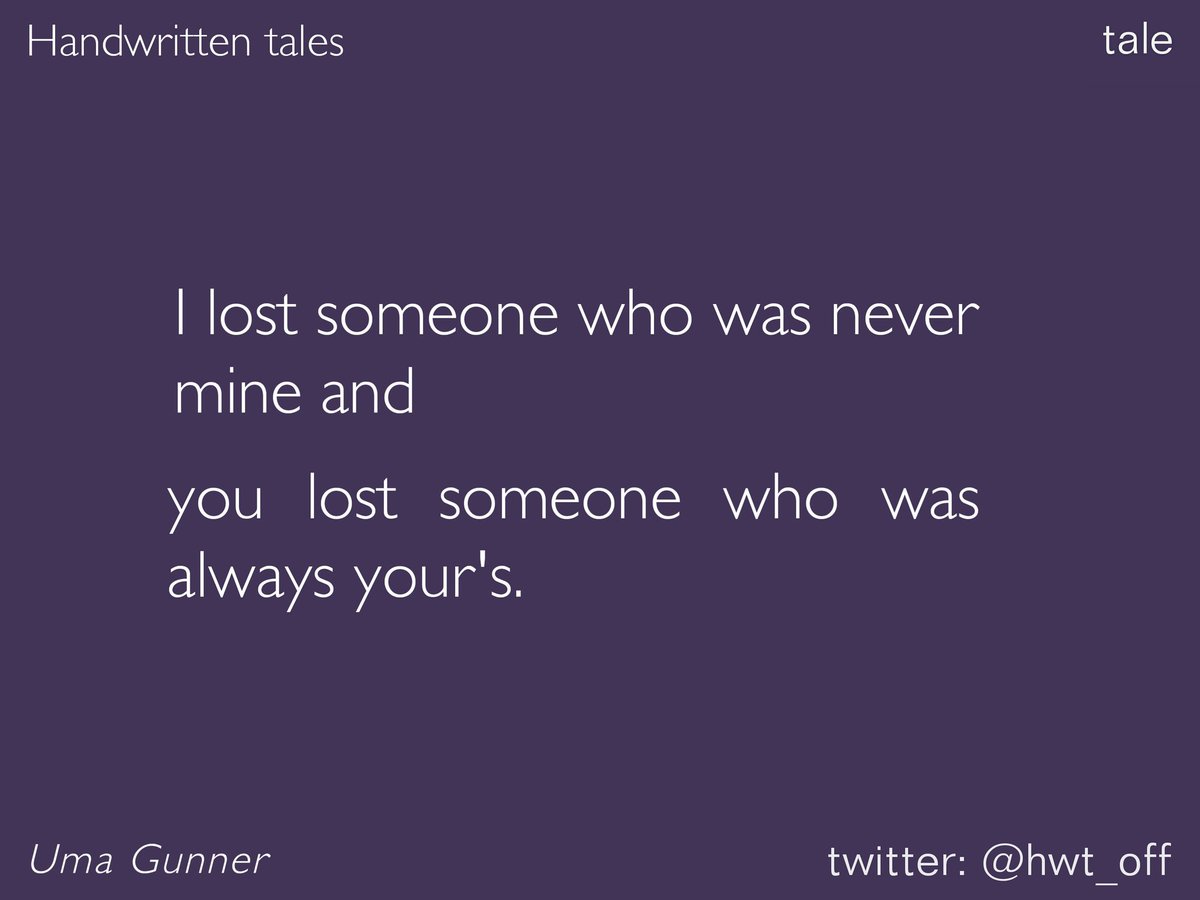 hwt_off's tweet image. Tale |  Uma Gunner
Instagram: @handwrittentales
Use #hwtsubmit in your tweets to submit.
facebook.com/handwrittental…
#handwrittentales
