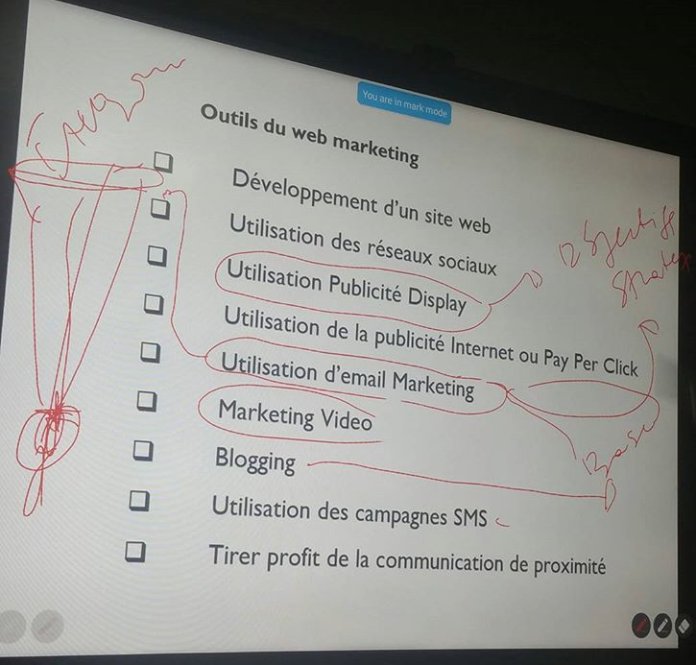 JaneMbom's tweet photo. Essentiel du WebMaketing. #smm18 #MarketingDigital Marketingviral #formationOrangecameroun  @BertrandTiotsop https://t.co/r1q8rk422x