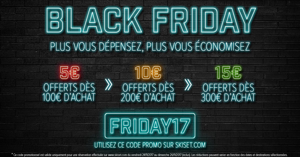 Un petit cadeau de notre part pour #BlackFriday 😃

Pour utiliser le code #Friday17, c'est par ici: http//bit.ly/2B6MIJ2