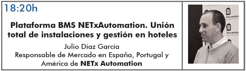 SmartTech_Forum's tweet photo. La tarde del martes 28 te traemos la ponencia sobre "Solución innovadora e inteligente para la habitación de hotel con #KNX " con Julio Díaz, de #NETxAutomation #SmartTechnologyForum #Hoteles40 #NextGeneration Inscripciones: https://t.co/lqXtkgpCCt https://t.co/uMcBscJaWb