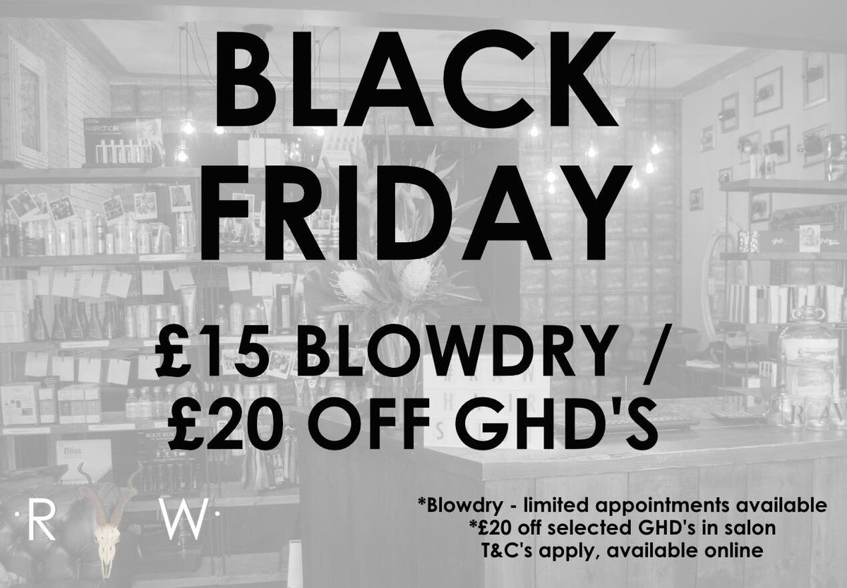 rawhairsalons's tweet photo. BLACK FRIDAY IS HERE🎉 HAPPY SHOPPING 🛒 #rawhairsalons #blackfriday #happyfriday #happyshopping https://t.co/zToSwvyIlV