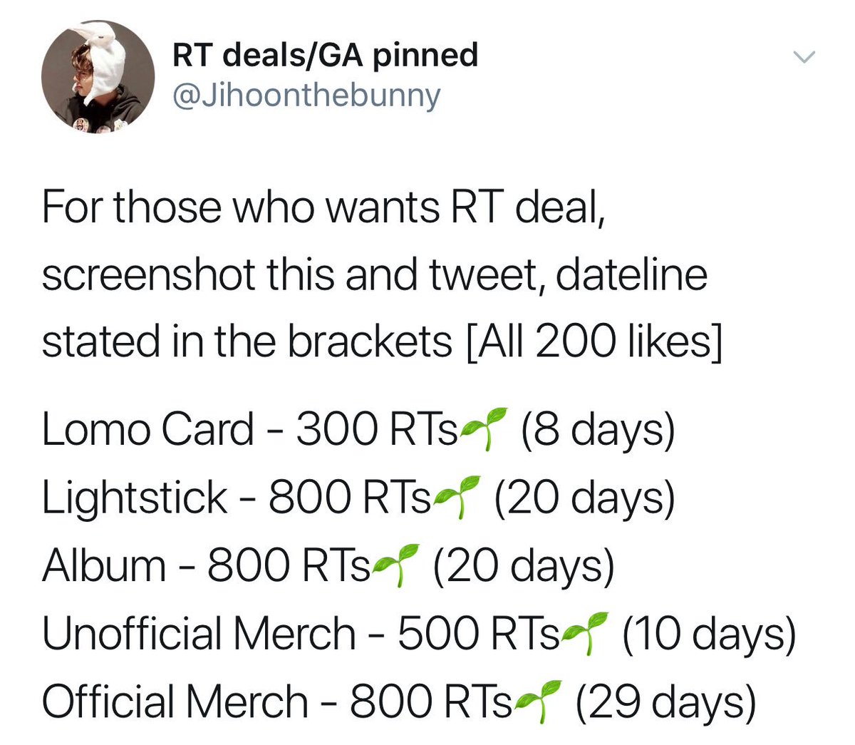 sunububs's tweet photo. hey guys! Itβs my 1st rt deal and I really want a mingyu doll so please help this broke carat out!! πππΌ
β’ 500 rts and 200 likes!!
(please please help me out!)
β’ Deadline: in 10days!
β’ I do rt x rt, so just link your rt deal down below!
ily guys lotsπ
#DanielRTdeal https://t.co/CaUcabdjKk