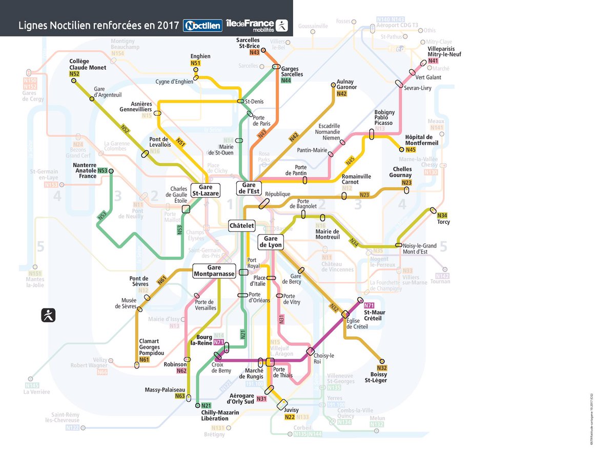 IDFmobilites's tweet image. Pour faciliter les déplacements de nuit des usagers, @IDFmobilités a renforcé cette année 18 lignes de bus Noctilien ! + de fréquence de passage et une meilleure desserte dans toute l&apos;@iledefrance ! 👉 iledefrance-mobilites.fr/actualites/noc…