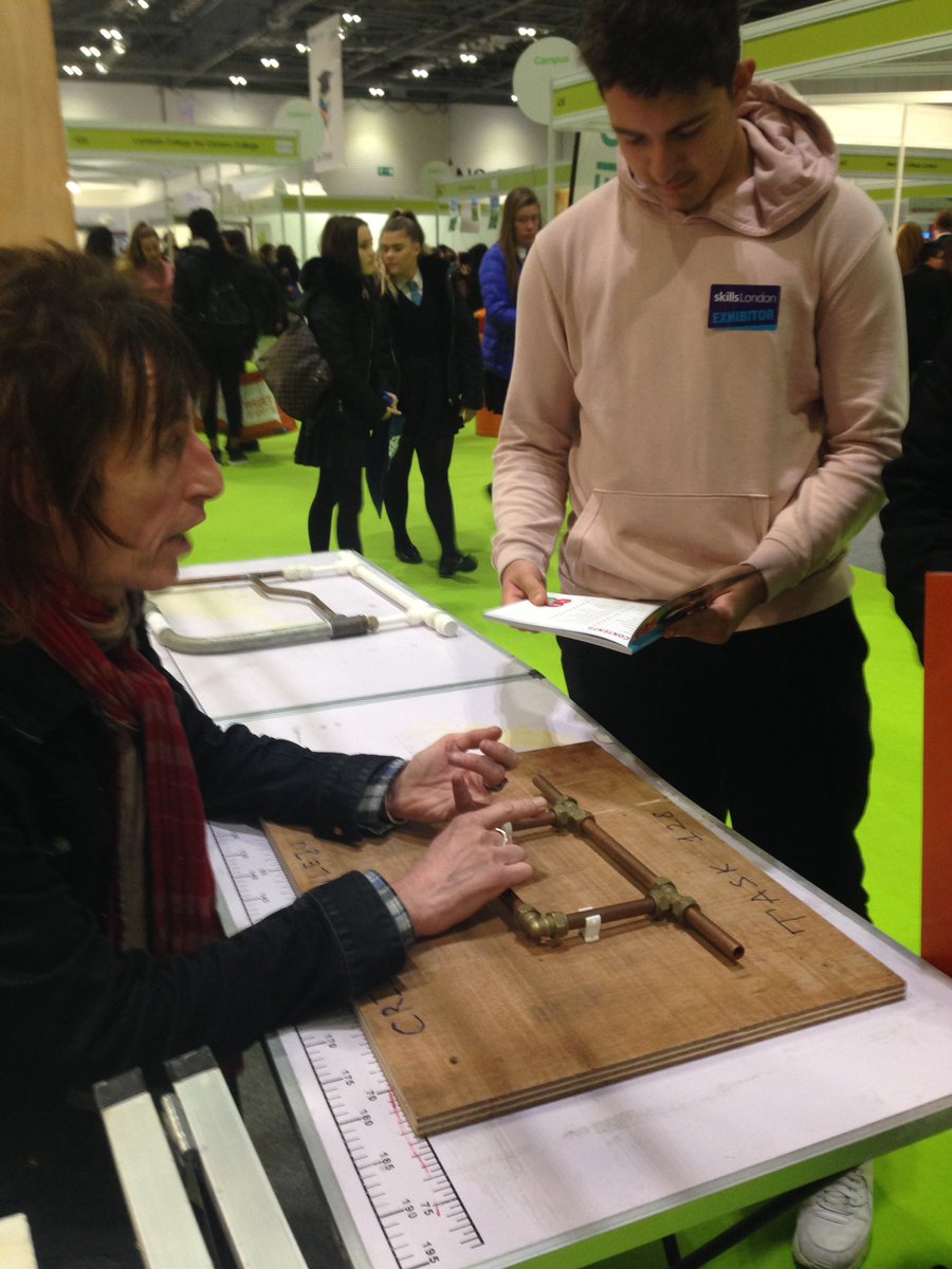 CitynIslington's tweet photo. @CitynIslington #compressionfitting activities on stand 445 @SkillsLondon #CareerGoals #haveago https://t.co/iNpDeHtMgO
