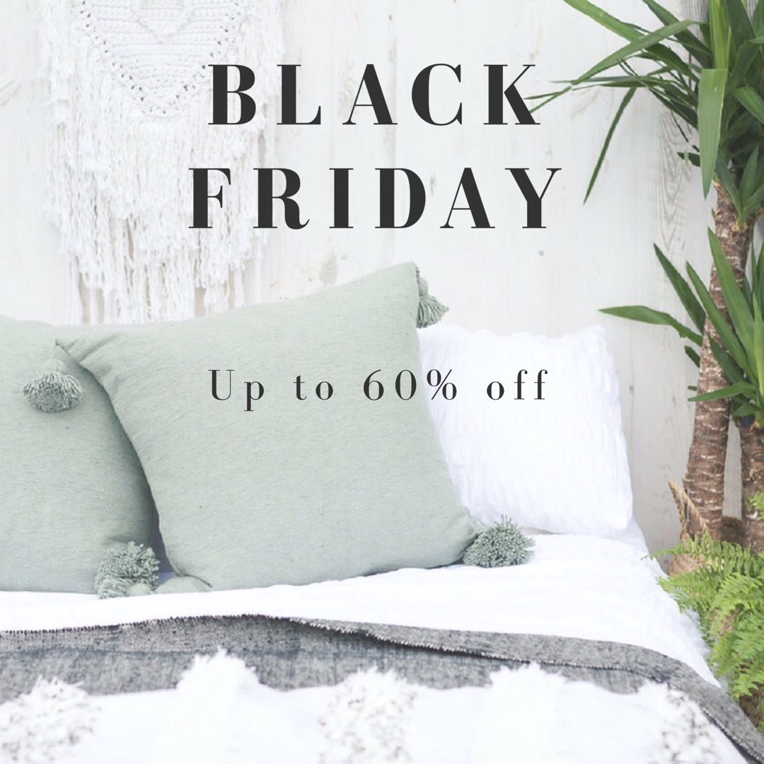 Quick...it's started! Up to 60% off everything bardotliving.com/collections/bl… #blackfriday #interiors #boholiving #lifestyleblogger #jungalow #home