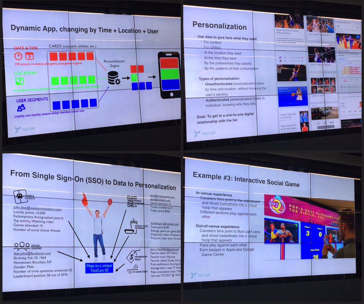 Interesting and insightful session from <a href="/YinzcamPriya/">Prof. Priya Narasimhan</a> on mobile app and fan engagement. Can't wait to see <a href="/yinzcam/">YinzCam® Inc.</a> in the UK #SAC17