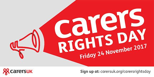 Today is Carers Rights Day.  Hundreds of events are taking place across the UK today to help #carers get the support they're entitled to. Let us know what you're up to and share your photos with us on #carersrightsday