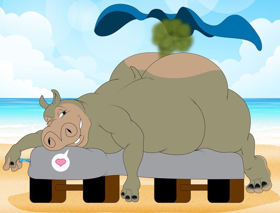Nude Hippo.