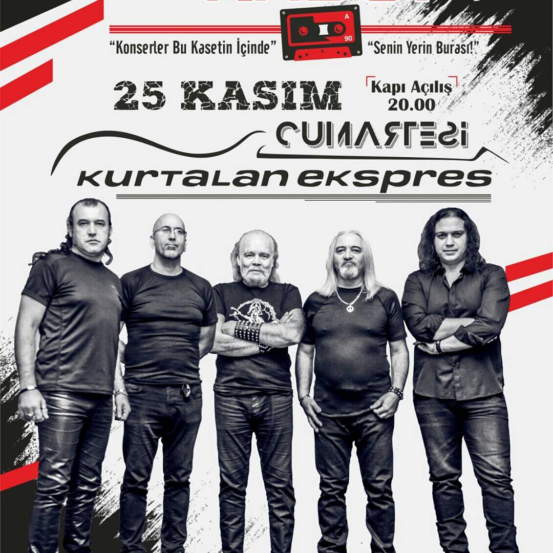 Akdenizorg's tweet photo. #25kasım #Adana #konser #kurtalanekspres #kasetcafe https://t.co/Y4329dWYqM