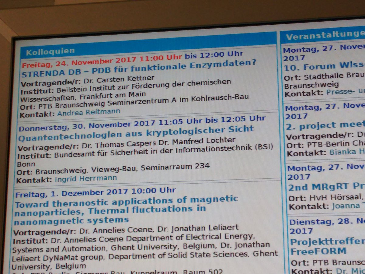 BeilsteinInst's tweet photo. Looking forward to presenting #STRENDA_DB at Physikalisch-Technische Bundesanstalt PTB and to learning about chemical metrology. https://t.co/vcc5kq06FT