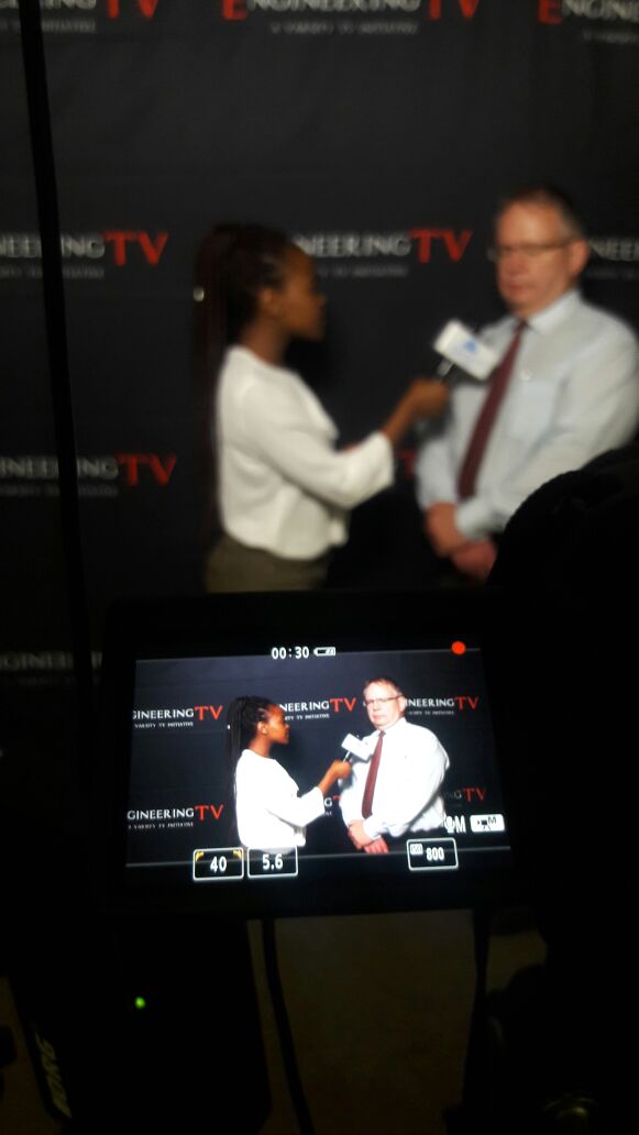 engineeringtvSA's tweet photo. Our presenter @Simply_Itu covering yesterday's @saice_JHB lecture on the Easter Basin Acid Mine Drainage Project and AGM. COMING SOON to Saice JHB TV and Engineering TV on YouTube. #EngineeringTV https://t.co/40w0dLBEJl