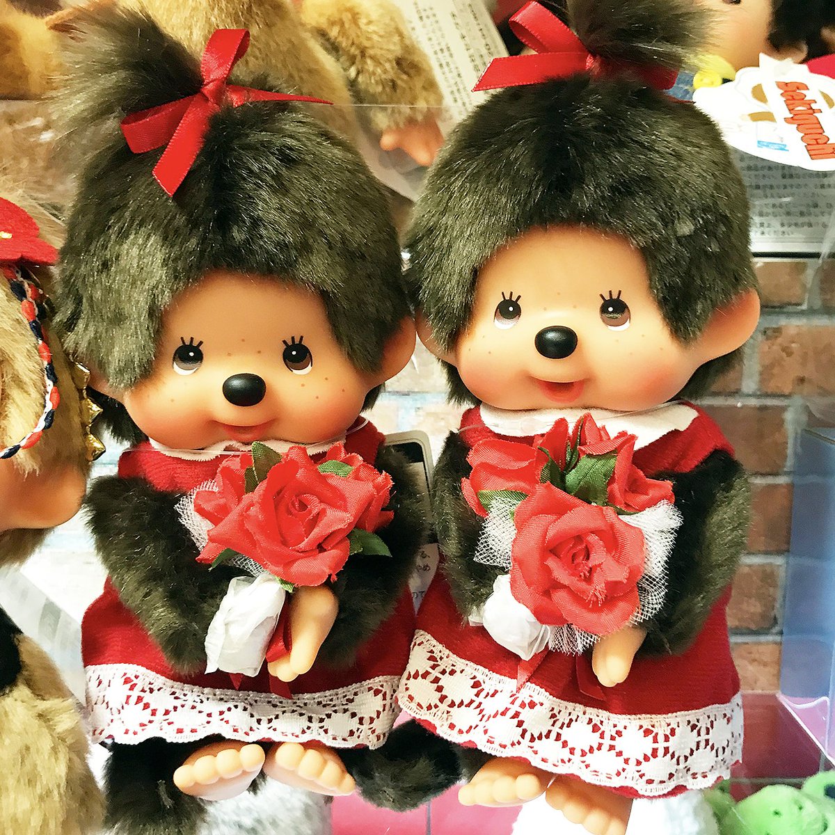 地階売場に新入荷🎵 「フラワーブーケモンチッチ 女の子 あかいおはな