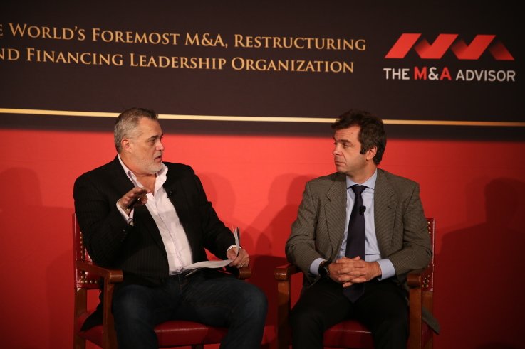 BPC_ICO's tweet image. BPC CEO Pavel Cherkashin (right) and Jeffrey Hayzlett, head of the Hayzlett group (left) in conversation! Some of the pictures taken at 2017 M&amp;amp;A Advisor Summit - The future of Finance 
@p_cherkashin @JeffreyHayzlett #blockchain #programmatic #advertising