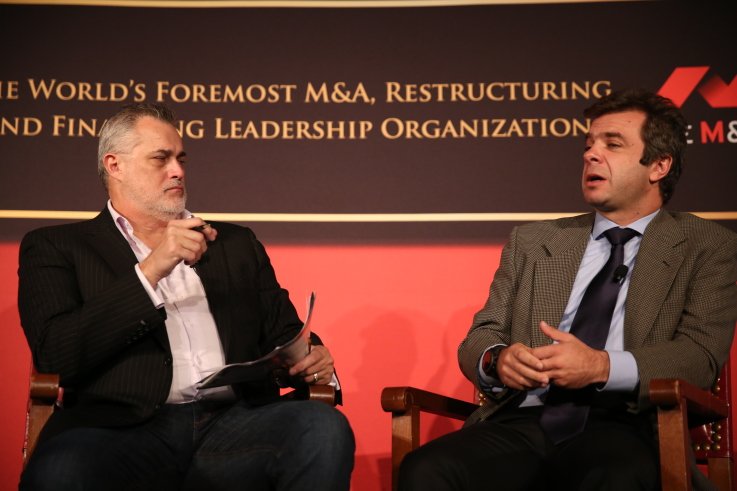 BPC_ICO's tweet image. BPC CEO Pavel Cherkashin (right) and Jeffrey Hayzlett, head of the Hayzlett group (left) in conversation! Some of the pictures taken at 2017 M&amp;amp;A Advisor Summit - The future of Finance 
@p_cherkashin @JeffreyHayzlett #blockchain #programmatic #advertising