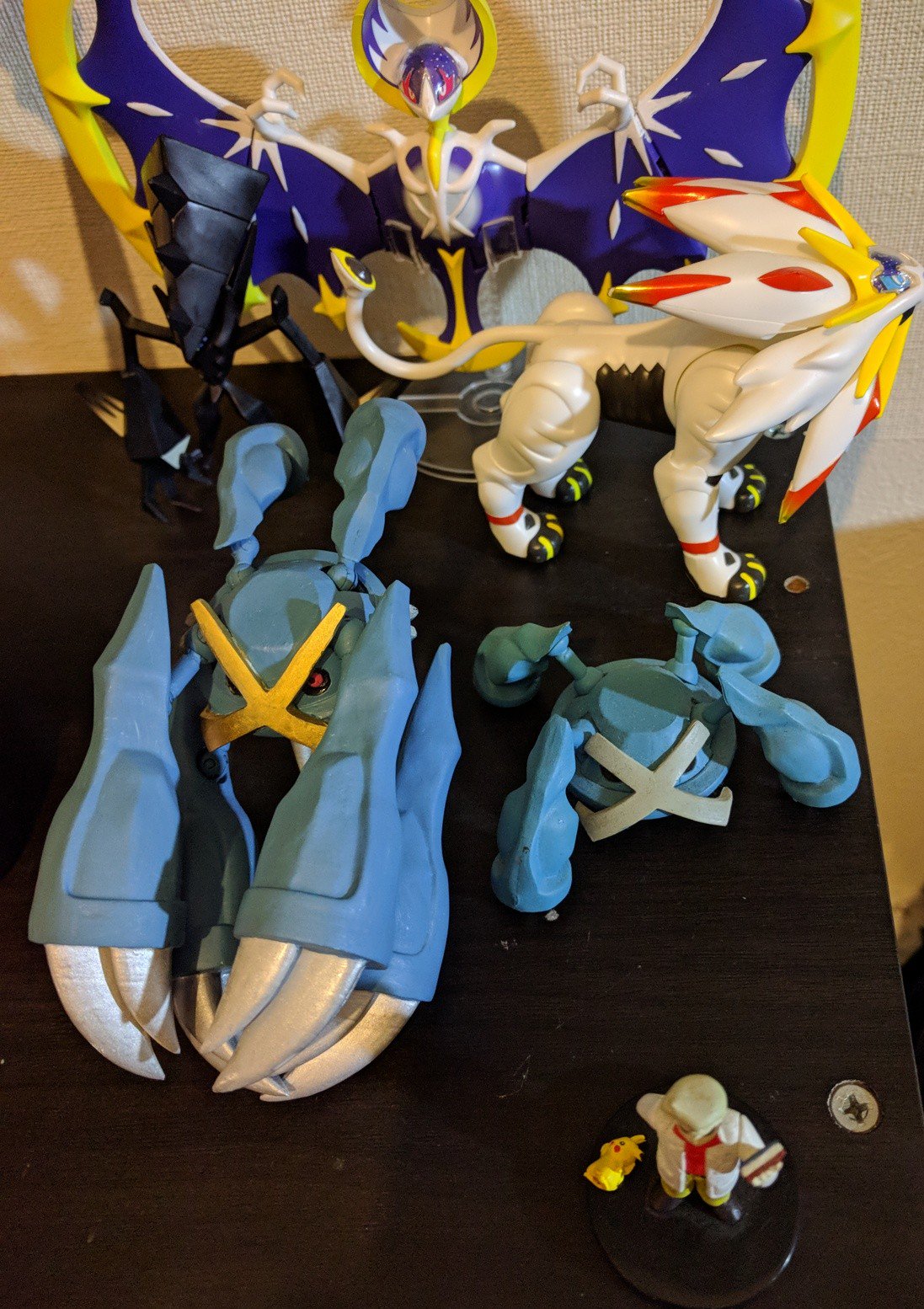 たかさおじさん 自作メガメタグロス塗装完了 顔は立体ポケモン図鑑メタグロス2つ使用 前四脚は自分で3dモデリングして コまさんに立体出力してもらいました リボルテック球関節て可動 細部はパテ造形 細々直すかもだけど一旦完成 40分の1スケール たかさおじさん 自作メガメタグロス塗装完了 顔は立体ポケモン図鑑メタグロス2つ使用 前四脚は自分で3dモデリングして コまさんに立体出力してもらいました リボルテック球関節て可動 細部はパテ造形 細々直すかもだけど一旦完成 40分の1スケール