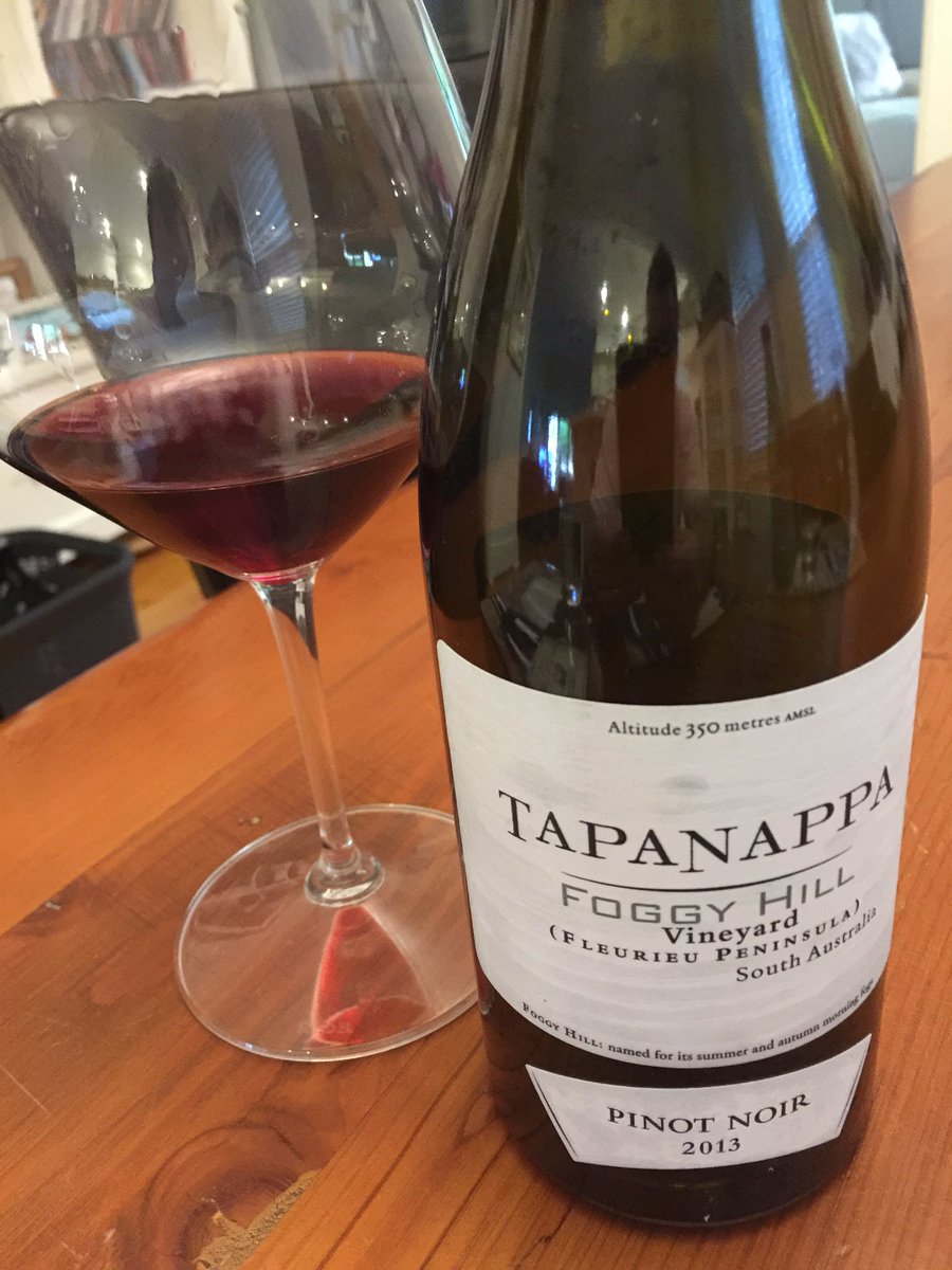 Andrew Tierney (@andrew_tierney9) on Twitter photo Excellent example of Pinot from a monopole vineyard in #SouthAustralia. Congrats to <a href="/Tapanappa/">Tapanappa Wines</a> wines for continuing to push appellation boundaries! #realaussiewine Excellent example of Pinot from a monopole vineyard in #SouthAustralia. Congrats to <a href="/Tapanappa/">Tapanappa Wines</a> wines for continuing to push appellation boundaries! #realaussiewine