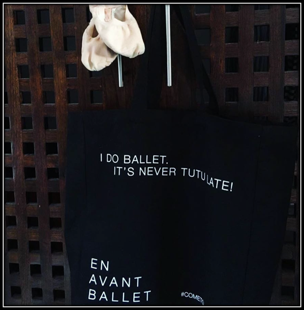 FASHION•FRIDAY|| 🖤 Don’t forget your ballet bag &amp; biscuit covers! 👣☺️ #FashionFriday #TutuTote #EnAvantLife