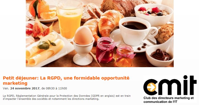 MichelMariet's tweet photo. Table ronde #RGPD @CMITfr @ARIANEMOLE @twobirds rappelle le champ d'application qui révolutionne la prise en compte de données personnelles et les sanctions qui sont un moteur pour action "l'impact est tel qu'il y a 2 ans entre le vote et la mise en conformité avr16-mai18" https://t.co/hagi0WgUop