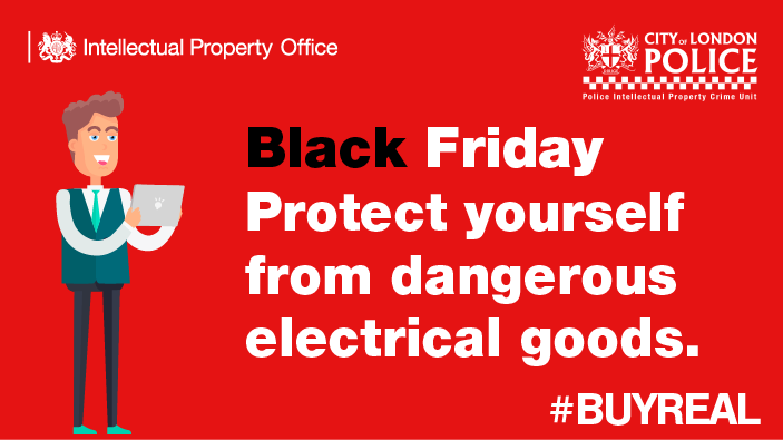 The_IPO's tweet photo. Make sure you know and trust where you're buying your electrical &amp; electronic goods:  https://t.co/r0gfNI9Q0q  #buyreal  #blackfriday https://t.co/8Oq6VTT1JN