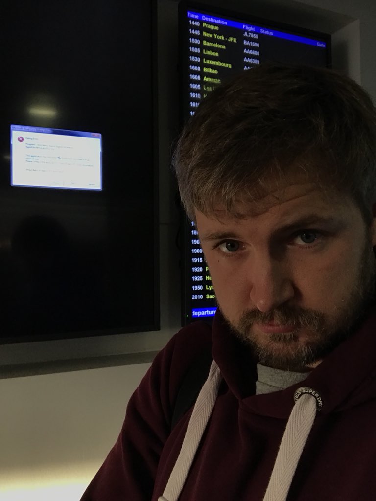 Jonathon_Wright's tweet photo. @DigitalAssured @WorldDigitalRep @ChelseaApps @perfectomobile @appperfeng @StuartMoncrieff @ASOS @BestBuy @EffPerfEng @Neotys It has begun in the #BABusinessLounge today I’m hoping everything goes down on me! except the plane as I’m on route to speak at @TEDx on #CognitiveLearning #SoftwareIsDead #SelfAware #RPA #AI #ML #Robots #Sophia #Futurist @tprstly https://t.co/SjR9wMp5go