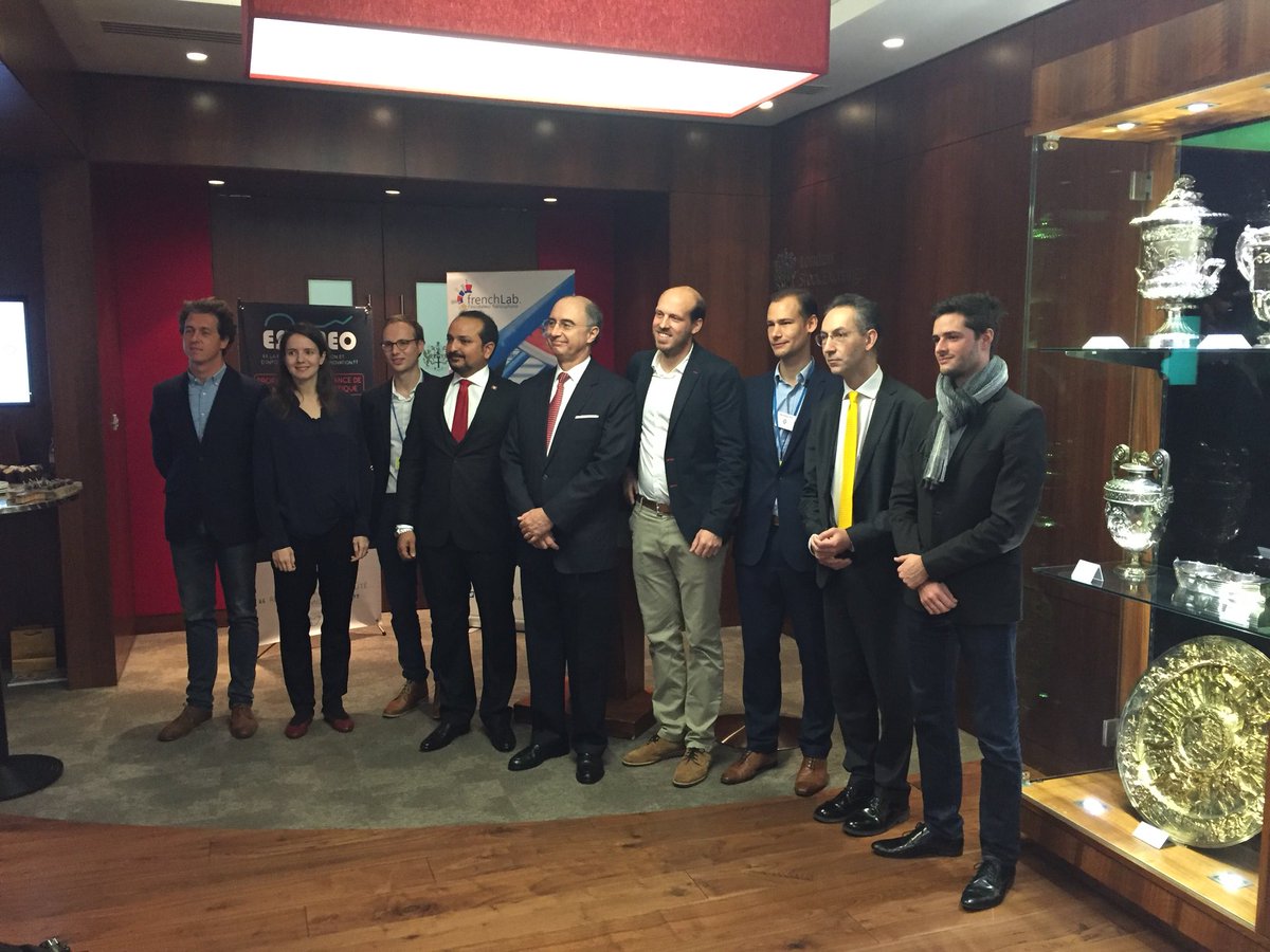 estimeo's tweet photo. C’est le début du concours de pitchs. Sont présents ce matin @WanaGames @CarvingLabs @MonGerantPrive @meetEnovap et Sismo. Bonne chance à tous ! https://t.co/9XO90XxlMB