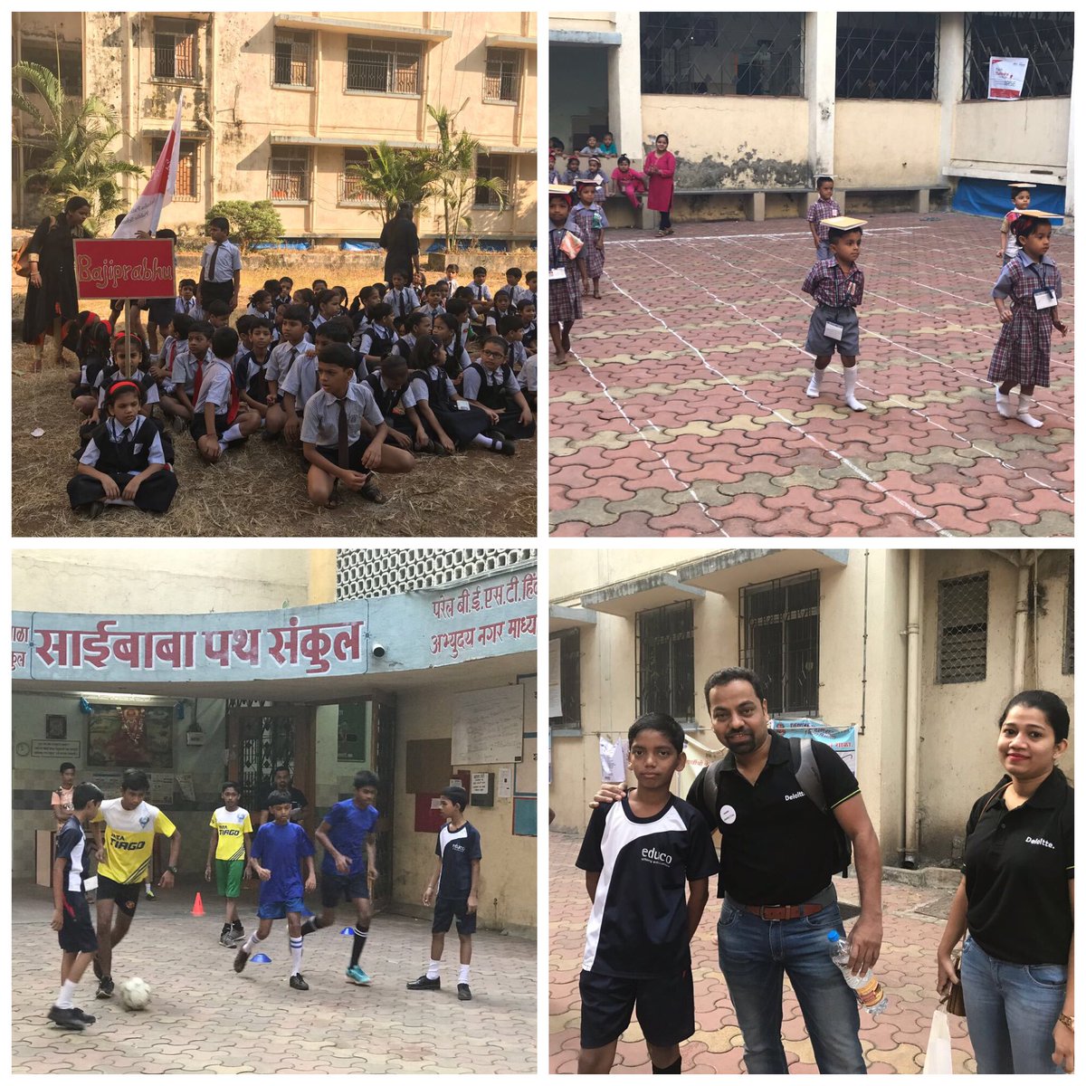 DeloitteIndia's tweet photo. Deloitte employees making an impact to the community.#ImpactDay2017. https://t.co/YP3otOd3Um