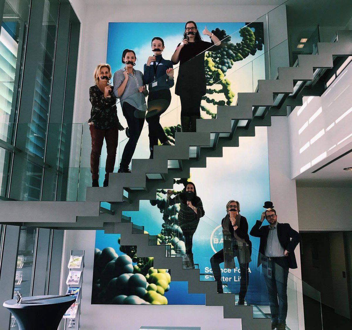 007MVC's tweet photo. Hi Friends of @BayerPharma, could you please #like (and #retweet) our picture via this link https://t.co/26ul1ByeFZ to create #awareness about #ProstateCancer for #Movember. #ThankYou #TeamBayerBenelux #PeopelAtBayer #ShowUsYourMo https://t.co/q4tOsLlZix