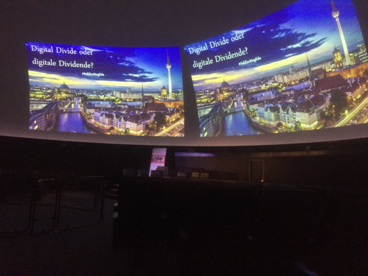 Digital Divide oder digitale Dividende? Ich freue mich auf die Diskussion und auf Ihre Fragen! #AskExcitingEdu
