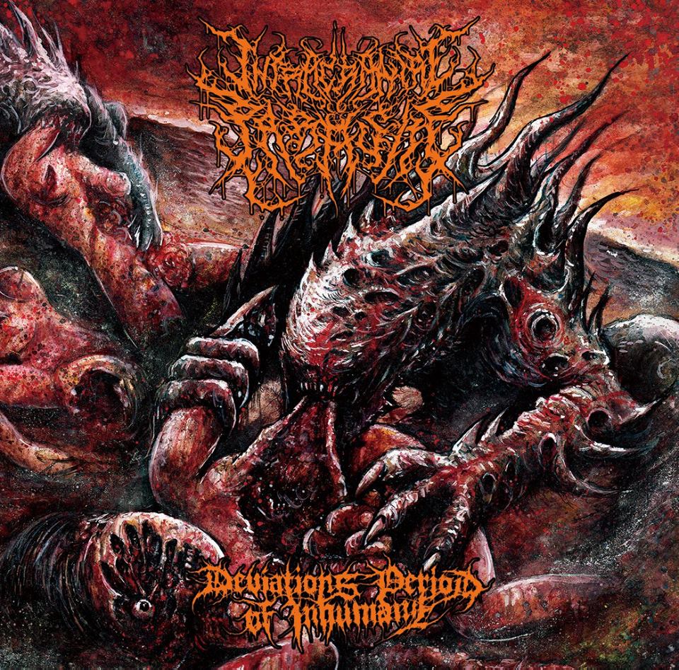 Intracranial Parasite "Deviations Period of Inhumane" (reissue) will be release Dec 8th through <a href="/AmputatedVein/">Amputated Vein Records （デスメタル株式会社）</a>. Don't miss it!!