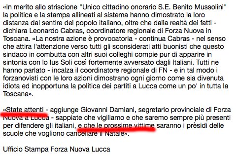 lucasofri's tweet photo. Fascisti mafiosi con gli uffici stampa. https://t.co/jnwDZ4e4uH
