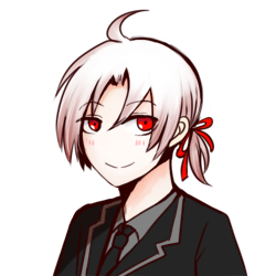 白髪赤眼のtwitterイラスト検索結果 古い順