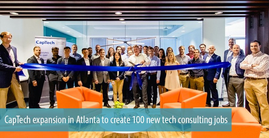Consultancy_uk's tweet photo. #CapTech expansion in #Atlanta create 100 new tech #consulting jobs » https://t.co/elyVWsmNGq https://t.co/sGCzWBT2Cx
