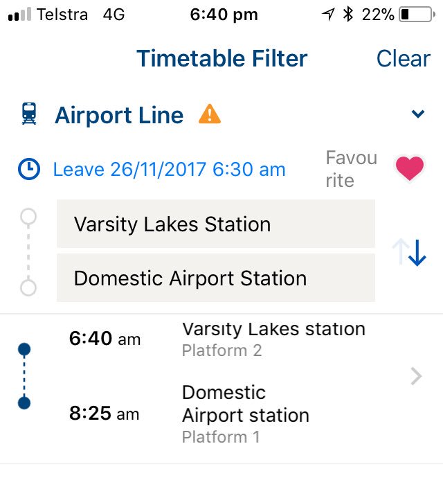 There is a regular 6:40am train so why was it cancelled today?
