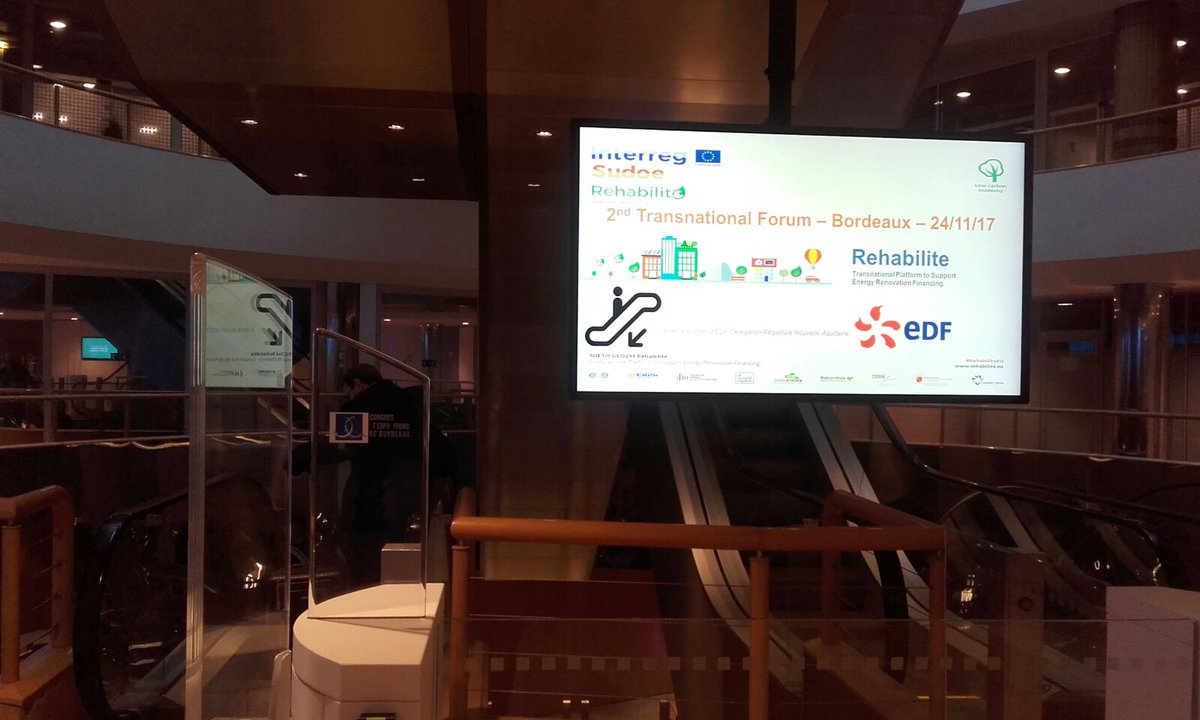 RehabiliteEu's tweet photo. Le Forum #RehabiliteEU demarre avec la bienvenue du president de @CREAHd et une presentation de la #renovationenergetique en #France.
Un projet @Sudoe5 avec @AGENEXORG @Fund_Laboral @CREAHd #Nasuvinsa @Navarra @regiondemurcia #TamegaeSousa @Lisboaenova @EIGSI @grand_angouleme https://t.co/i6ZnY35wVl