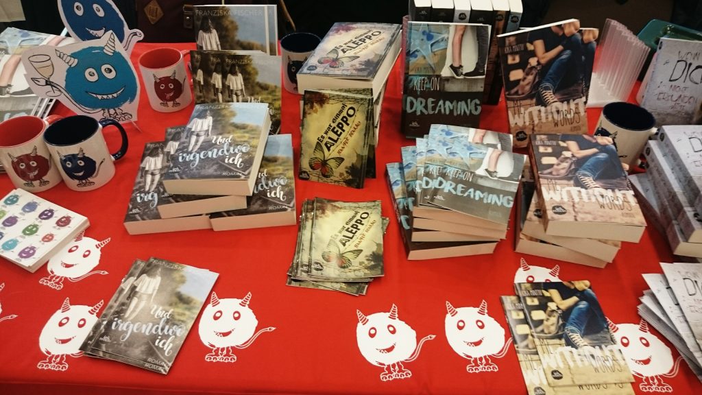 DieInkRebels's tweet photo. Wir sind auf der BuchBerlin! Kommt uns doch besuchen! https://t.co/MqQ1b7IgYV