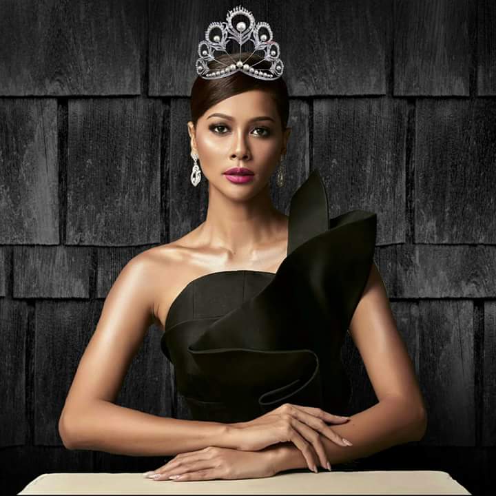 First Mikimoto crown for Indonesia selain milik nya kevin yes hhe #MissUniverse #Indonesia