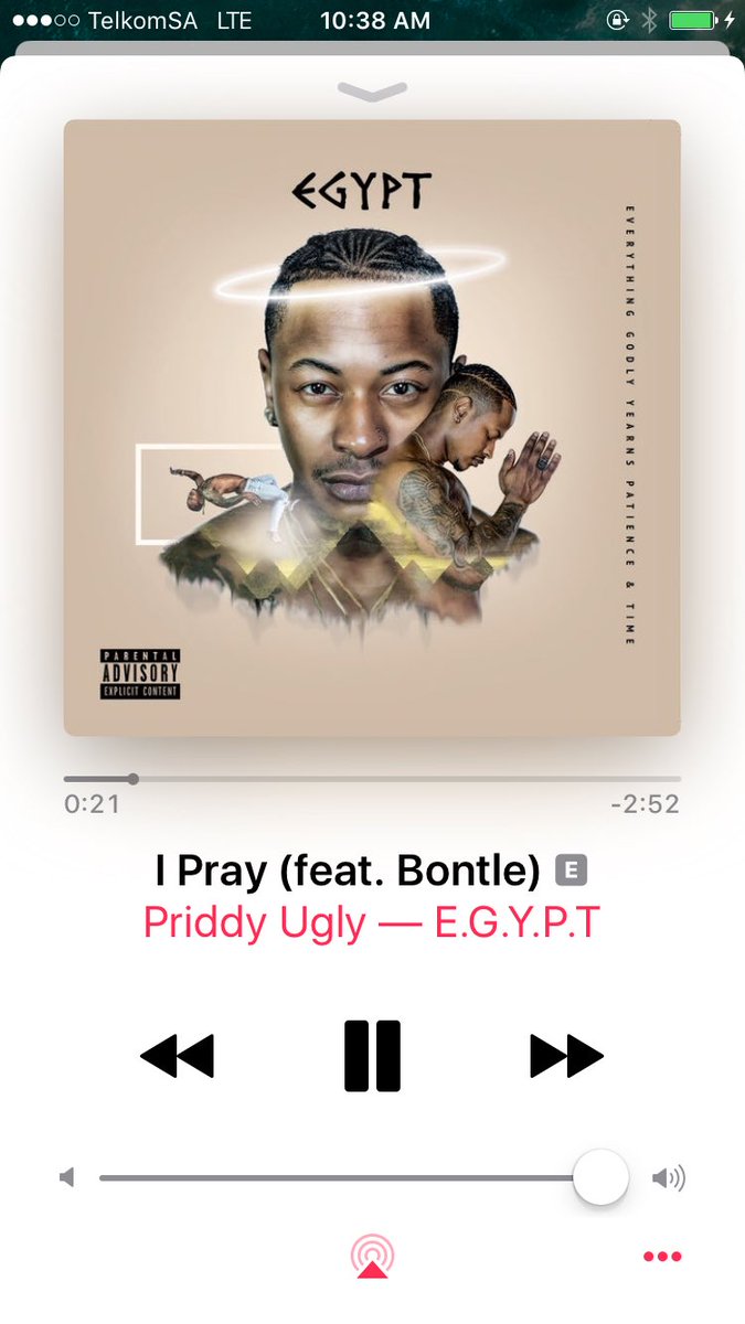 BontleModiselle's tweet photo. Ladies &amp; gentlemen, FINALLY, @Priddy_Ugly's debut album #EGYPTAlbum is OUT NOW 😄😄😭😭🔥🔥🙌🏾🙌🏾🇿🇦🇿🇦🌍🌍 ‼️‼️‼️ 

I hope you enjoy my contributions on the album

1. EGYPT (Final Zulu Vocal) 
2. I Pray 

He needs a million copies sold ‼️

https://t.co/7obGjW7QtN… https://t.co/pICCb6Gujy