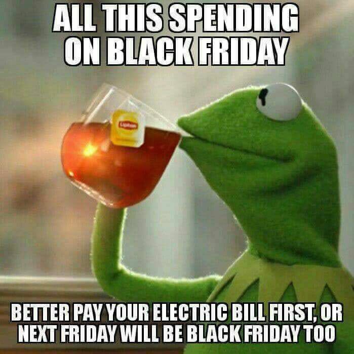 PinQiPiEffect's tweet photo. For all the #BlackFriday shoppers ... 😂😂😂 https://t.co/iRuDxlyvA7