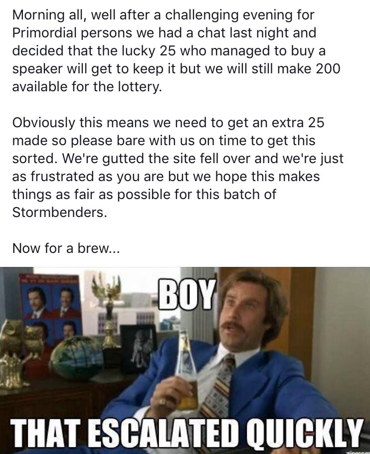 PrimordialRadio's tweet image. To enter the lottery email - lottery@primordialradio.com #stormbender #tyrefire