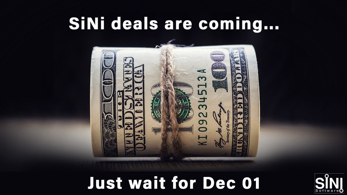 SiNi_Software's tweet photo. Sorry. No Black Friday deals at SiNi this year. Please wait a few days for our December 1st relaunch. It will be worth the wait! #3dsMax #3dmodelling #3dplugins #SiNiDec1 https://t.co/DrBOByan13