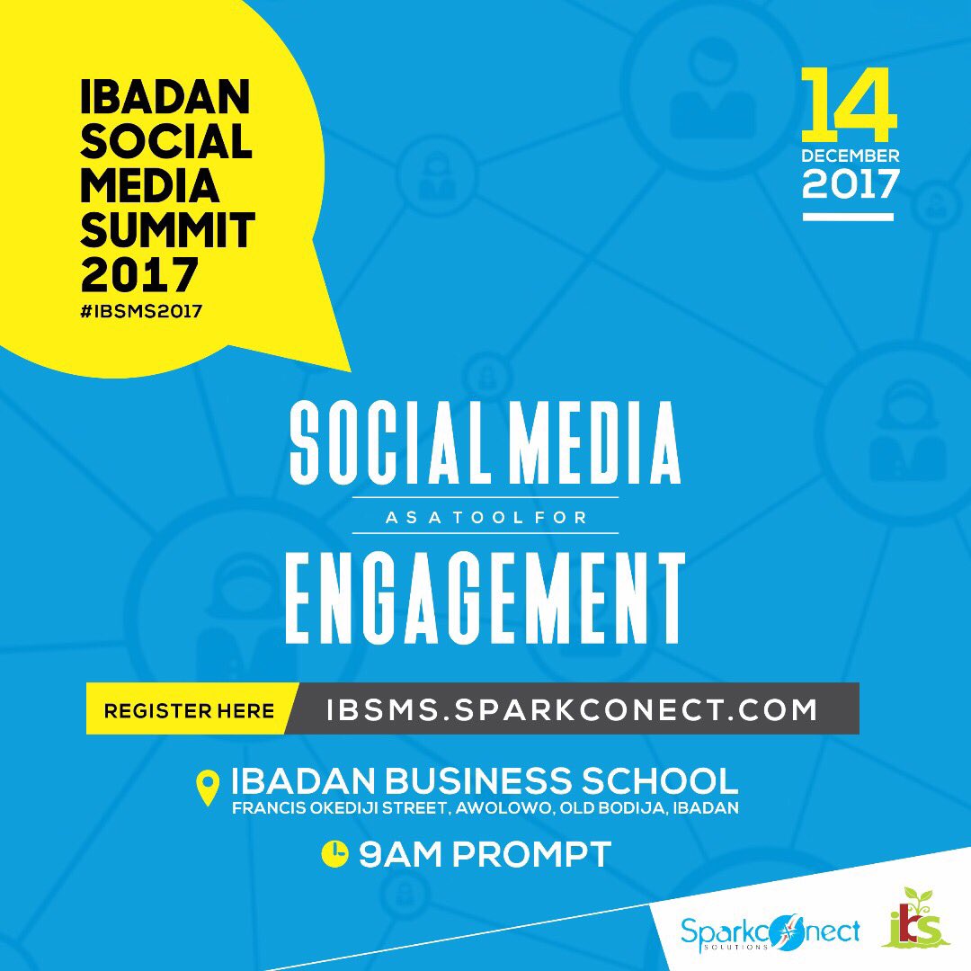 Sparkconect's tweet photo. Register FREE at https://t.co/INThMTCwZP
#IBSMS #IBSMS2017 #Ibadansocialmediasummit #Ibadansocialmedia #socialmediamarketing #socialmedia #digitalmarketing #Google #Pinterest #Youtube #Instagram #Facebook #MyDay #Snapchat #Snap #Linkedin #Advert #engagement https://t.co/ixNssUoNa7