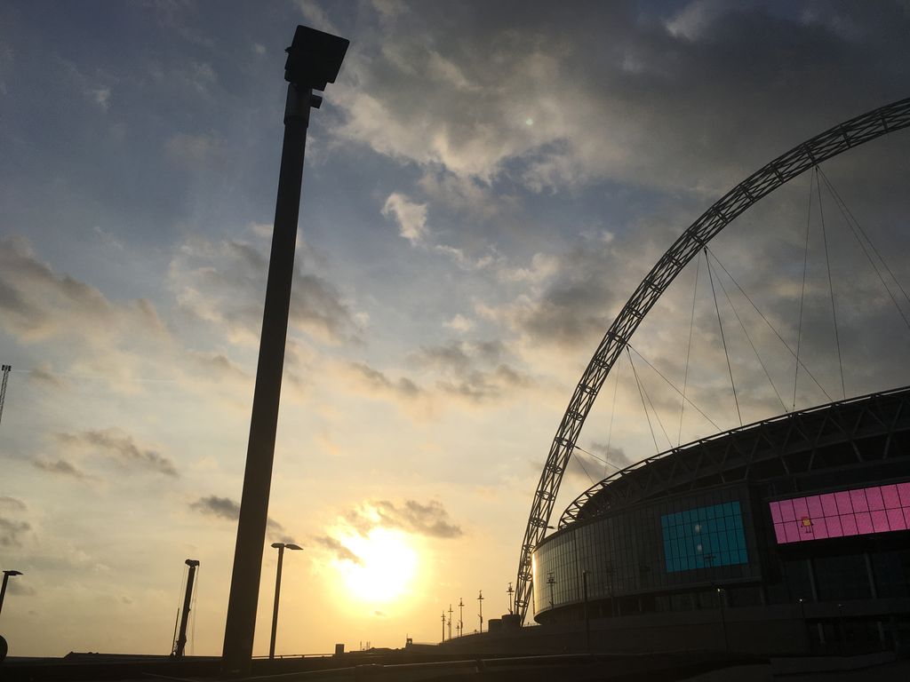 Bright and early at Wembley for the transformation judging at <a href="/ukbusinessaward/">UKBusinessAwards</a>