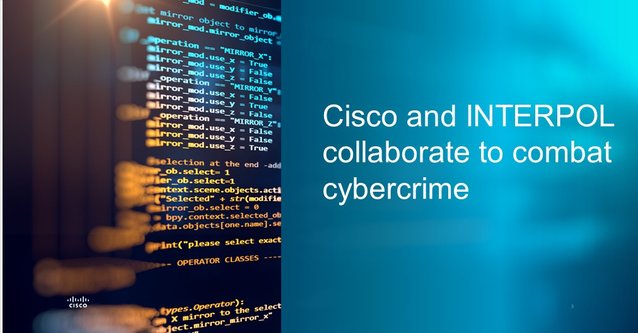 Why the INTERPOL &amp; <a href="/Cisco/">Cisco</a> collaboration changes the security equation: <a href="/ciscoAPAC/">Cisco APAC</a> <a href="/StephenDane1/">Stephen Dane</a> bit.ly/2A4cdO0