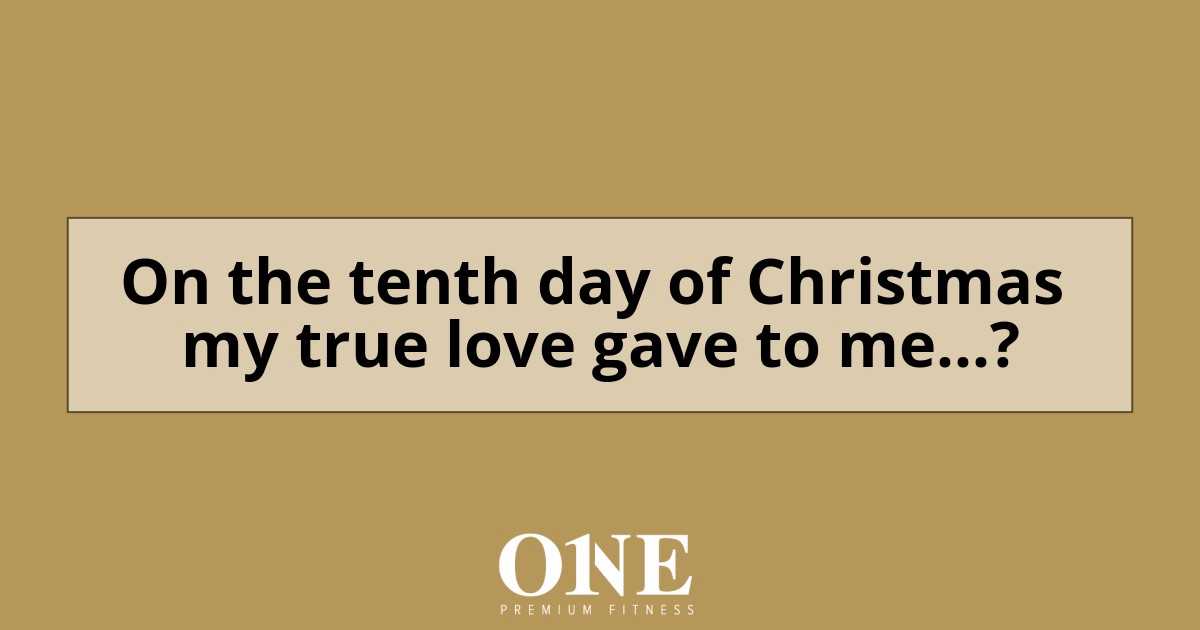 OPF_Reigate's tweet photo. WIN 10 Speedflex Sessions this Black Friday (weekend 24th-27th November).
LIKE, COMMENT with your answer, and SHARE this post to be in with a chance of winning!
On the tenth day of Christmas, what does your True Love give?
#OnePremiumFitness #SpeedflexReigate #OPFgym https://t.co/z6g3LN5nLR