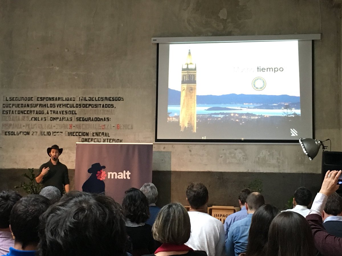 « Diseñando el futuro del trabajo », tema muy interesante del lanzamiento de @malt_ES. Hablamos de talentos con <a href="/thealeph_report/">The Aleph Report</a> y coworking