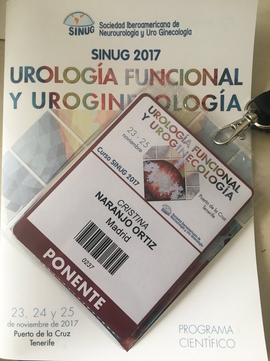 CNaranjoOrtiz's tweet photo. Aprendiendo y compartiendo conocimientos con un gran grupo internacional de profesionales... hoy toca escuchar, mañana hablaremos de #prolapsos y su manejo conservador #SINUG2017 #pelvicfloor #suelopelvico https://t.co/LZCPX7NCNY