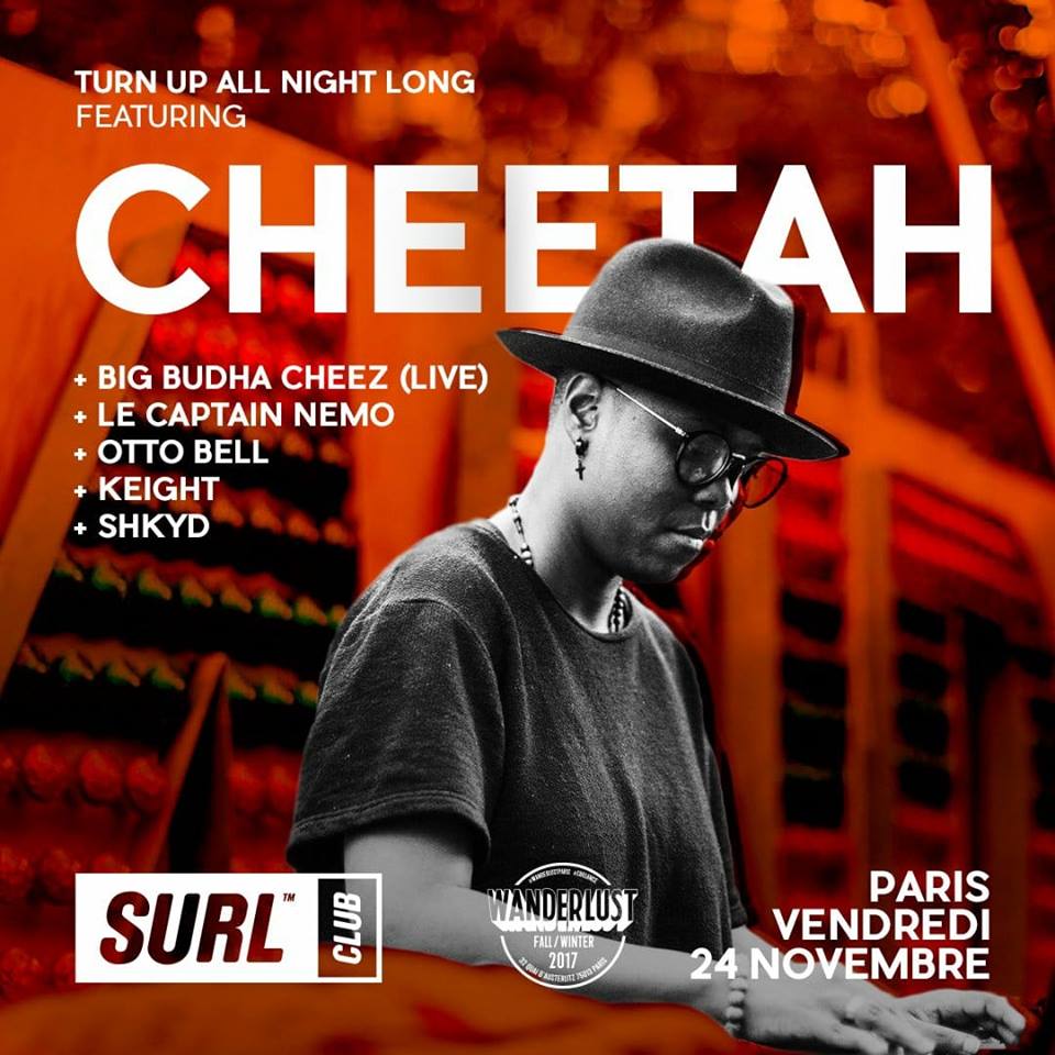 Cheetah369's tweet photo. REMINDER ! Ce soir je mixe de 3h30 à 5h30 au Wanderlust pour le #surlclub https://t.co/tXjPUxhpOF