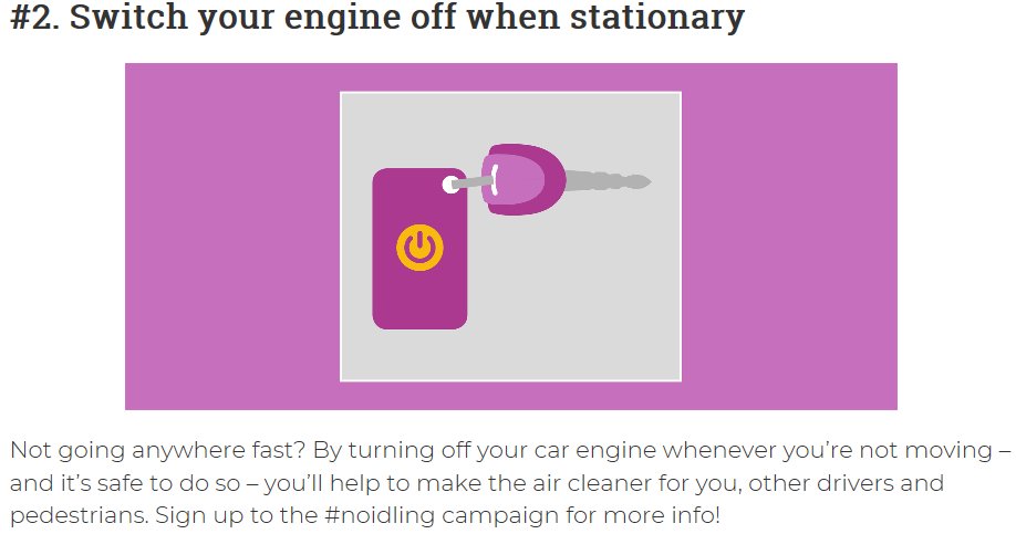 LeedsCC_CEAQ's tweet photo. 🚨FUN FACT KLAXON🚨
One of the easiest ways you can help improve #AirQuality for yourself, other drivers and pedestrians (triple whammy) is to turn off your engine when you're not on the move! Tweet us your other ideas! #NoIdling #AirPollution #FridayFeeling #FunFactFriday #Leeds https://t.co/ZpCXywxBBM