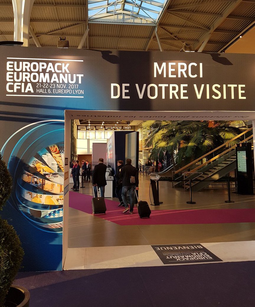 PierreGuerinSAS's tweet photo. Merci à tous pour votre visite sur notre stand et merci à @EPEMCFIA pour l’organisation. Une belle dynamique, une très belle édition !
Rendez-vous en 2019 ! #Europack #Euromanut #CFIA #EPEMCFIA https://t.co/tFNvJAM5qP