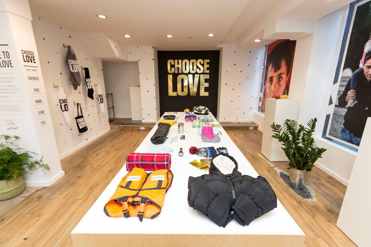 This #BlackFriday do something amazing and pop into the <a href="/HelpRefugees/">SimpleSilver</a> #ChooseLove shop open from today till 24th December at 18 Broadwick Street, W1F 8HS.